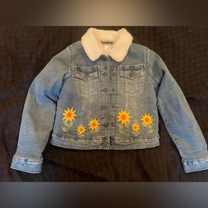 Gymboree jean/fleece jacket